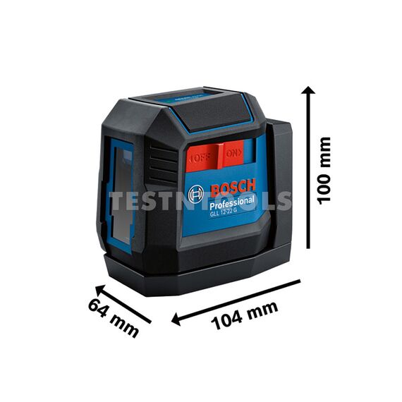 BOSCH LASER LEVEL 12M TOOL ONLY GLL12-22G, 2 BOSCH LASER LEVEL 12M TOOL ONLY GLL12-22G
