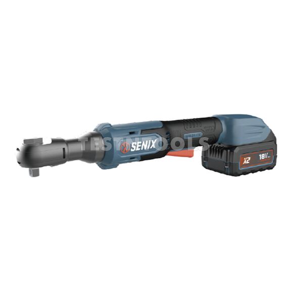 SENIX 18V 2.0AH BRUSHLESS RATCHET WRENCH KIT WITH CHARGER 1/2" 75NM PDWX2-M13-EU