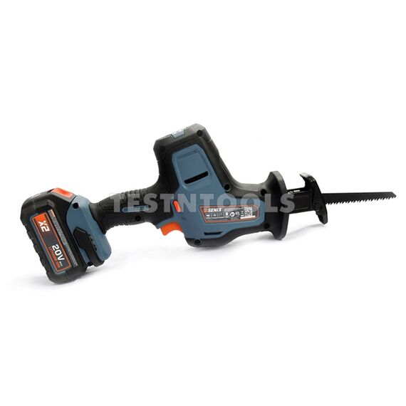SENIX 18V 2.0AH BRUSHLESS RECIPROCATING SAW KIT WITH CHARGER 22MM PSRX2-M2-EU