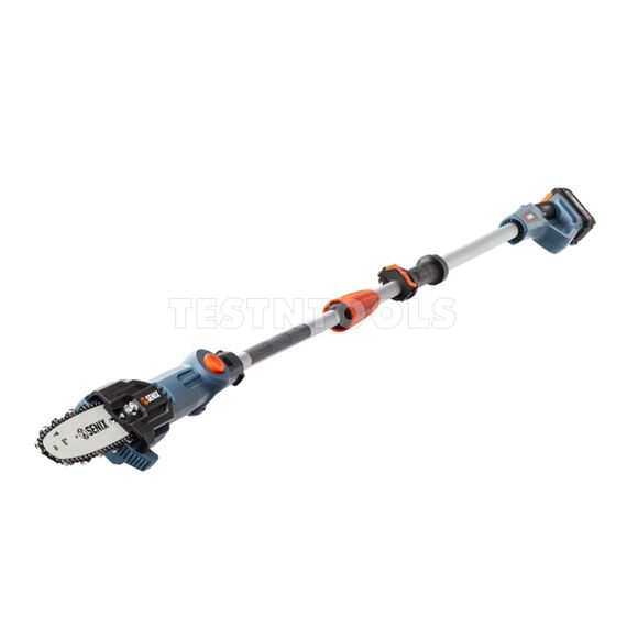 SENIX 18V 2.0AH POLE SAW KIT WITH CHARGER 200MM CSPX2-M-EU, 2 SENIX 18V 2.0AH POLE SAW KIT WITH CHARGER 200MM CSPX2-M-EU