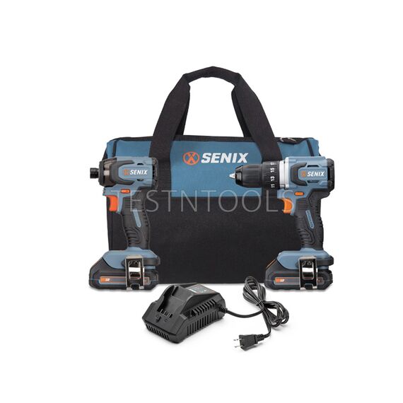 SENIX 18V 2PC 4.0AH BRUSHLESS COMBO KIT S2K2B2-03