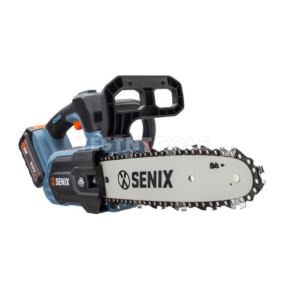 SENIX 18V 4.0AH TOP HANDLE CHAINSAW KIT WITH CHARGER 250MM CSX2-M1-EU, 2 SENIX 18V 4.0AH TOP HANDLE CHAINSAW KIT WITH CHARGER 250MM CSX2-M1-EU