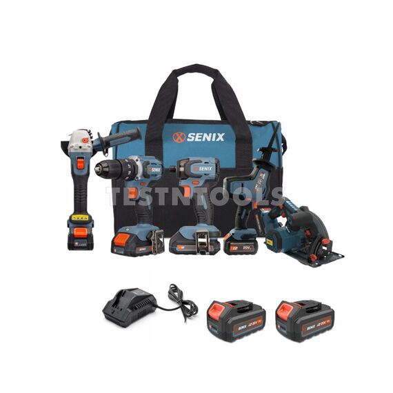 SENIX 18V 5PC BRUSHLESS COMBO KIT S2K5B1-01