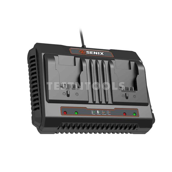 SENIX 18V CHARGER DUAL PORT 6A CHDX2-M-EU