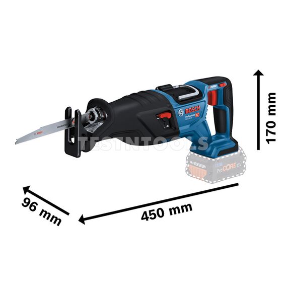 BOSCH 18V BITURBO BRUSHLESS SABRE SAW TOOL ONLY GSA18V-28