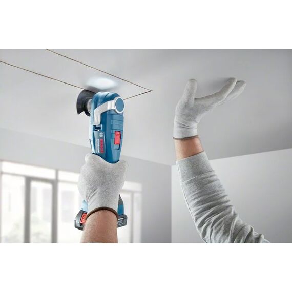 BOSCH 18V BRUSHLESS MULTI-TOOL STARLOCK WITH PLUNGE CUT SAW BLADE TOOL ONLY GOP18V-34