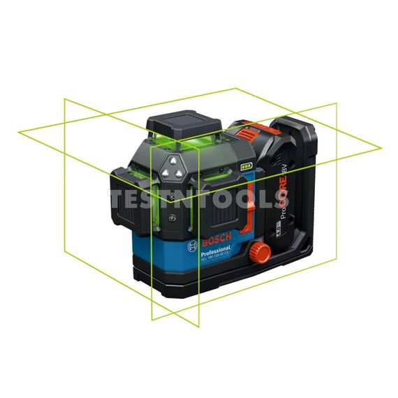 BOSCH 18V LASER LEVEL TOOL ONLY GLL18V-120-33CG, 2 BOSCH 18V LASER LEVEL TOOL ONLY GLL18V-120-33CG