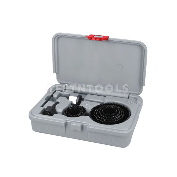 BOSCH METAL HOLE SAW SET WOOD & DRYWALL 22-68MM 13 PIECE