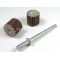 Desic Flapwheel 10mm 180 Grit 2 Pieces And Mandrel