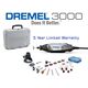 DREMEL 3000 ROTARY TOOL KIT WITH 26 ACCESSORIES 3000-1/26 F0133000PM