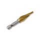 TUSK HSS STEP DRILL BIT 4MM - 12MM QC HEX HSD12H