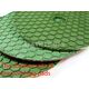 DESIC DIAMOND DRY POLISHING PADS 7 GRITS AND 125MM M14 BACKING PAD, 3 DESIC DIAMOND DRY POLISHING PADS 7 GRITS AND 125MM M14 BACKING PAD