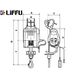 LIFFU ELECTRIC SCAFFOLD HOIST 230V WIRE ROPE 20M 250KG, 2 LIFFU ELECTRIC SCAFFOLD HOIST 230V WIRE ROPE 20M 250KG