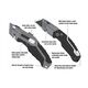 TUSK UTILITY KNIFE SET RETRACTABLE AND FOLDING 2 PIECE TUK25