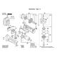 BOSCH GWS18V-LI SPARE PART NUMBER 802 - DC MOTOR 18V