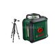 BOSCH CROSS LINE LASER UNIVERSAL LEVEL 360 SET 0603663E03, 2 BOSCH CROSS LINE LASER UNIVERSAL LEVEL 360 SET 0603663E03