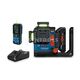 BOSCH 18V 4.0AH LASER LEVEL WITH RANGE FINDER KIT GLL18V-120-33CG + GLM50-27CG, 1 BOSCH 18V 4.0AH LASER LEVEL WITH RANGE FINDER KIT GLL18V-120-33CG + GLM50-27CG