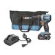 SENIX 18V 4.0AH BRUSHLESS HAMMER DRILL KIT WITH CHARGER 60NM PDHX2-M2-EU, 2 SENIX 18V 4.0AH BRUSHLESS HAMMER DRILL KIT WITH CHARGER 60NM PDHX2-M2-EU
