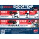BOSCH 18V 2PC 5.0AH BRUSHLESS COMBO KIT GSB+GDR, 3 BOSCH 18V 2PC 5.0AH BRUSHLESS COMBO KIT GSB+GDR
